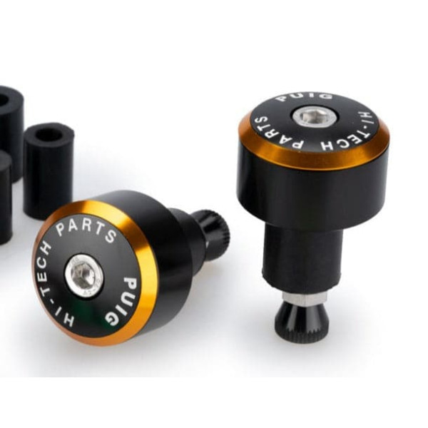 Puig Puig balance bar ends | black w/ coloured rings | kawasaki er-6f 2009>2016